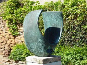 Spherical Form by Barbara Hepworth at the Pier Arts Centre Stromness Orkney