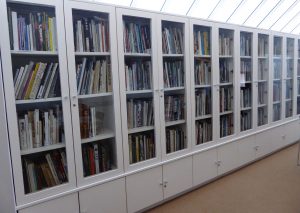 Reading room at the Pier Arts Centre Stromness Orkney