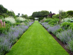 Walled garden at Houghton Hall Norfolk